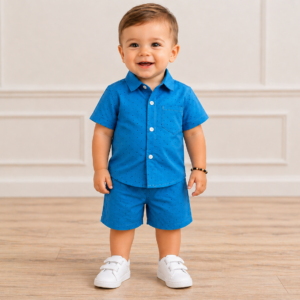 Tinyz "Ocean Breeze Baby Outfit"Tee & Short
