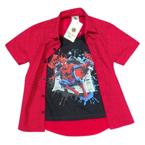 Tinyz "Level Up" Set: Premium Red Checks + Sonic Graphic