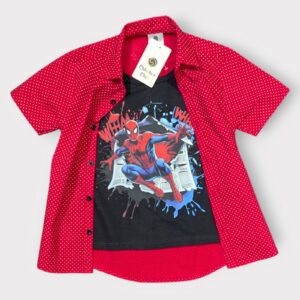 Tinyz "Level Up" Set: Premium Red Checks + Sonic Graphic